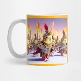 Cockatiel calopsitte warrior  guerrier Mug